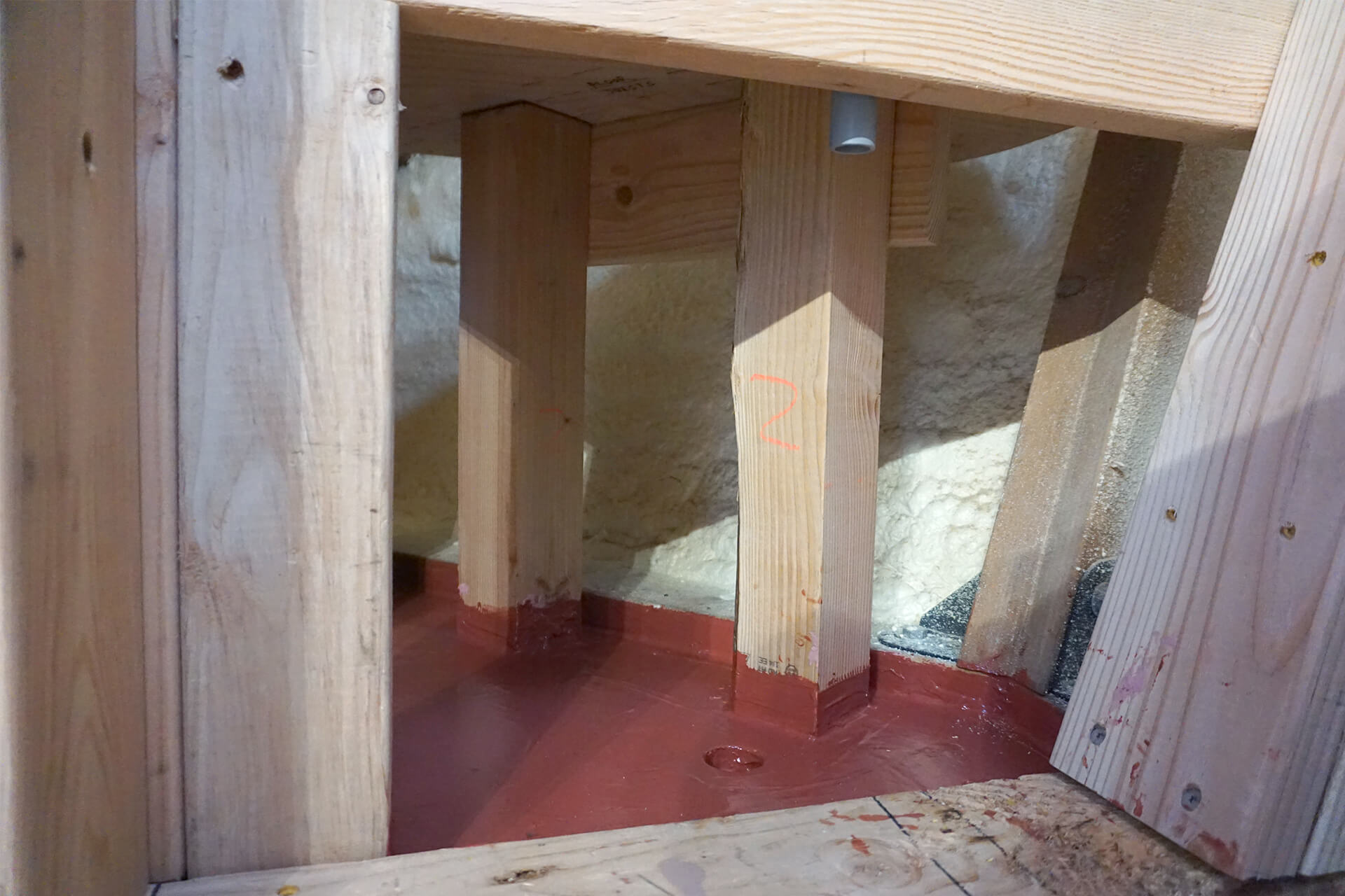 Room framing utility shelf photo number 05.