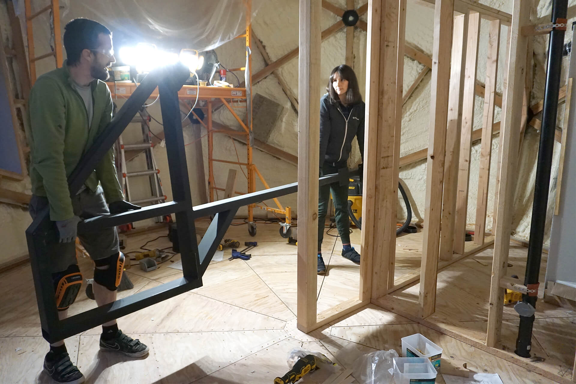 Room framing steel photo number 02.