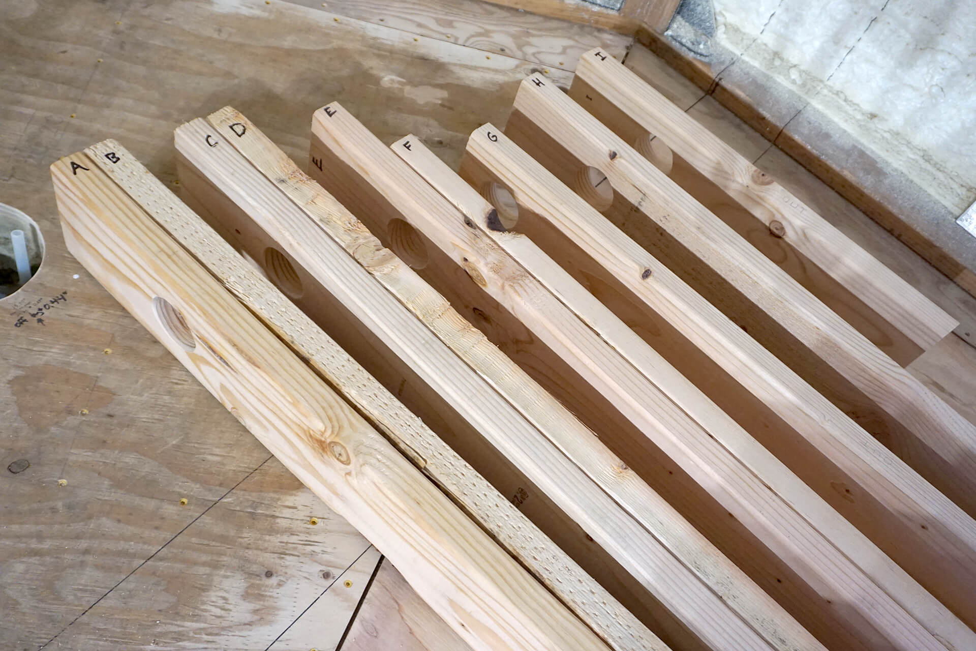 Room framing walls photo number 07.